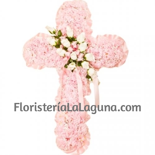 Cruz Funeraria Rosa