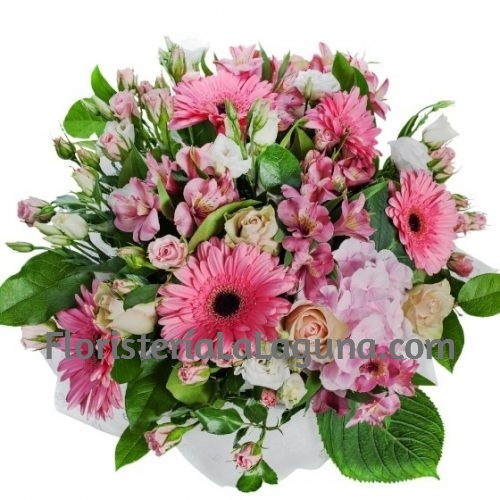 Ramo Flores tonos Rosados
